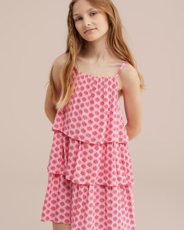 WE Fashion Φόρεμα σε ροζ: μπροστά