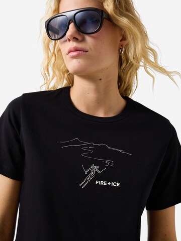 Bogner Fire + Ice T-Shirt 'Zyssa' in Schwarz