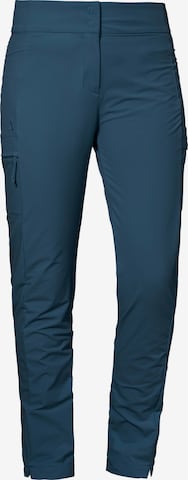 Schöffel Outdoor Pants 'Teisenberg' in Blue: front