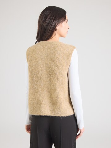 AMERICAN VINTAGE Πλεκτό γιλέκο 'EAST' σε μπεζ