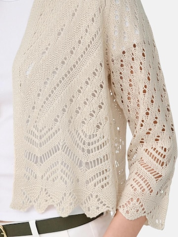 JDY Gebreid vest 'JDY JDYSUN 3/4 CROPPED CARDIGAN KNT NOOS CARDIGAN' in Beige