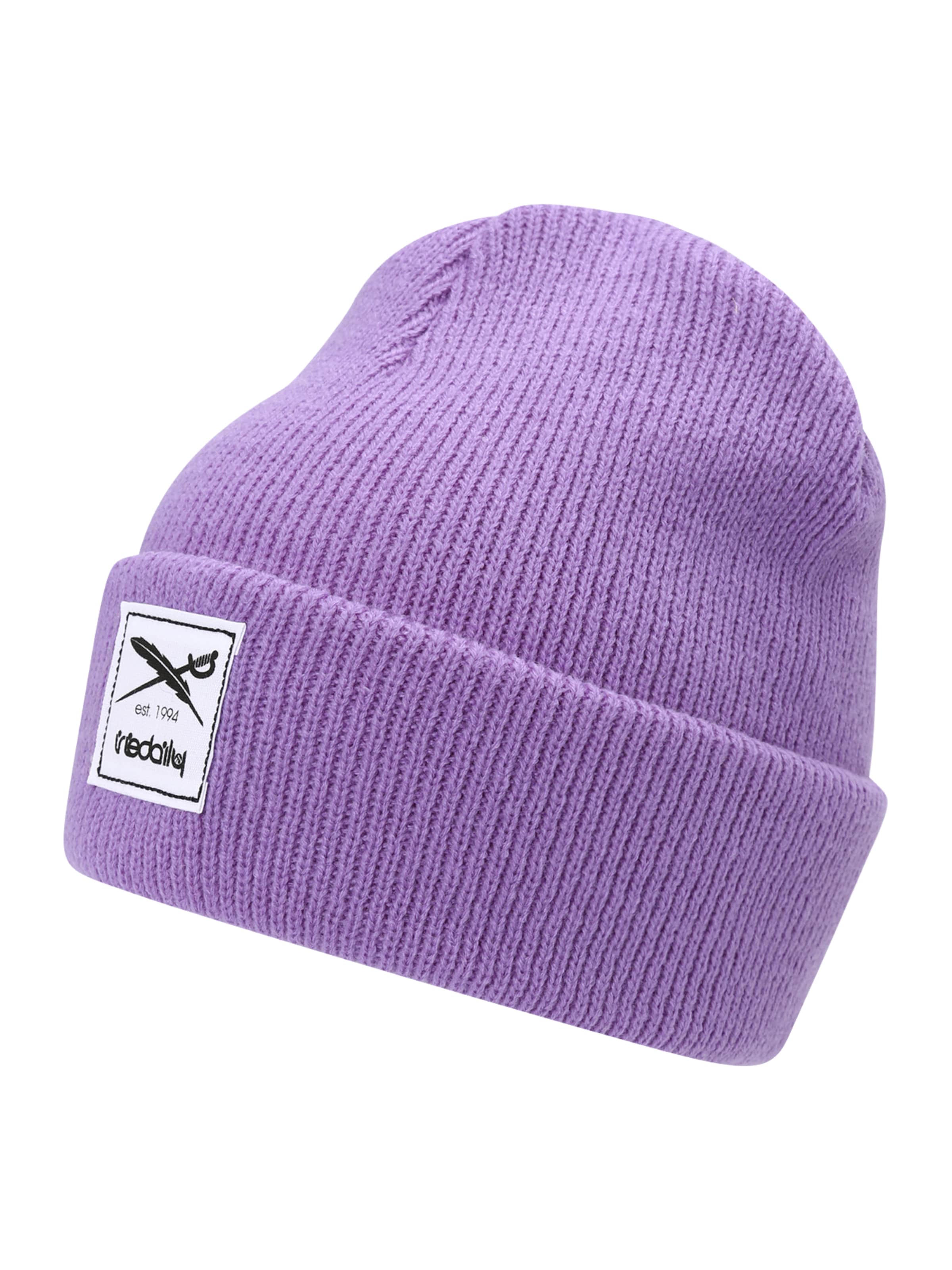 Iriedaily Mütze 'Smurpher Heavy' in Lila: Vorderseite