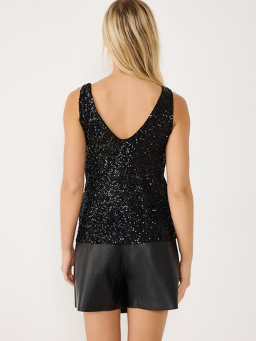 No Matter What Top in Schwarz