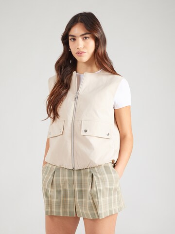 monari - Chaleco en gris: frente