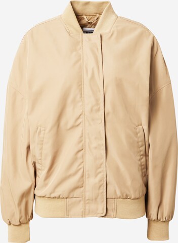 Urban Classics Between-Season Jacket in Beige: front