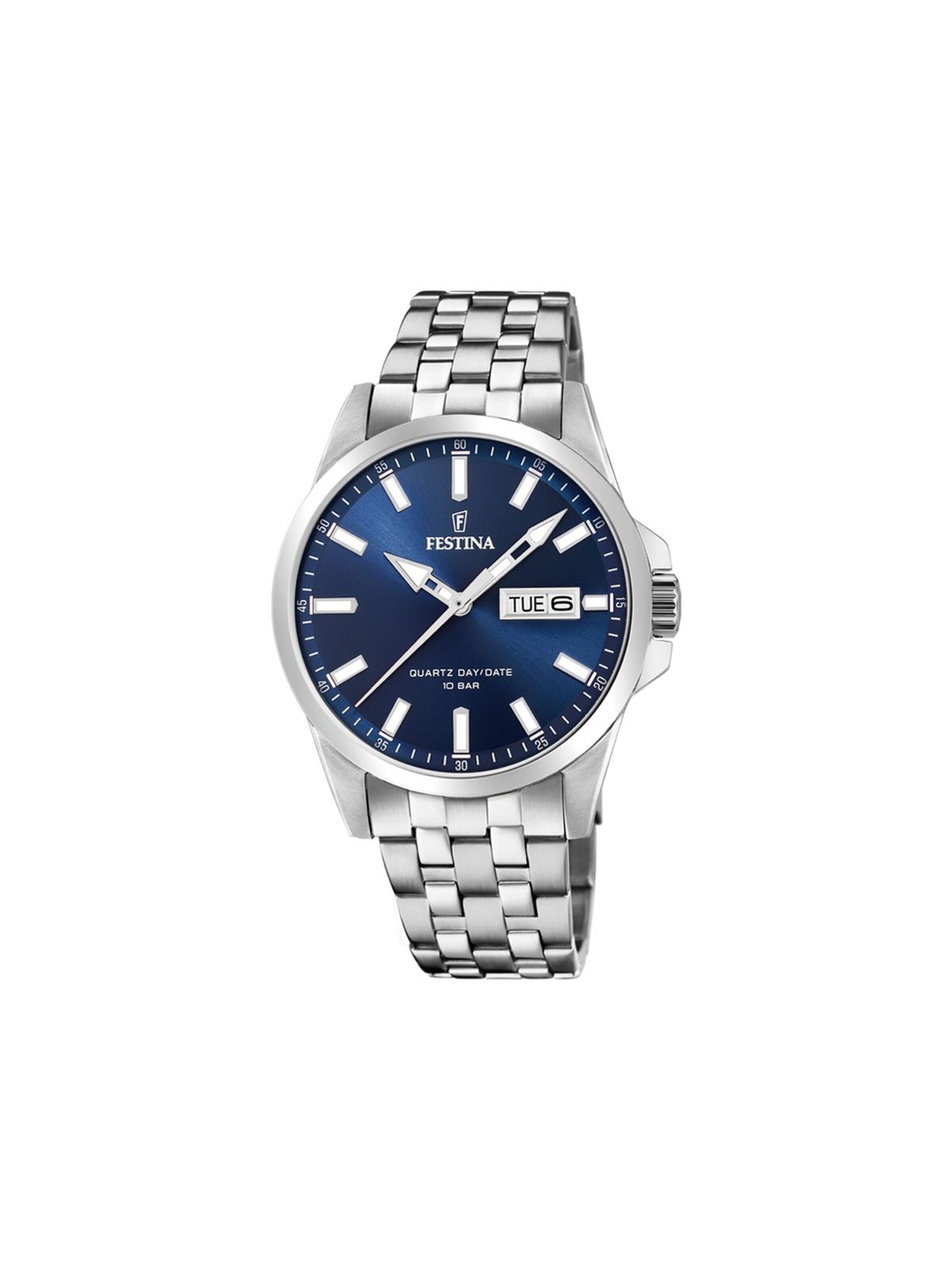 Montre à affichage analogique FESTINA en bleu : devant