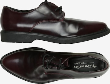 Tamaris Halbschuh 41 in Rot: Vorderseite