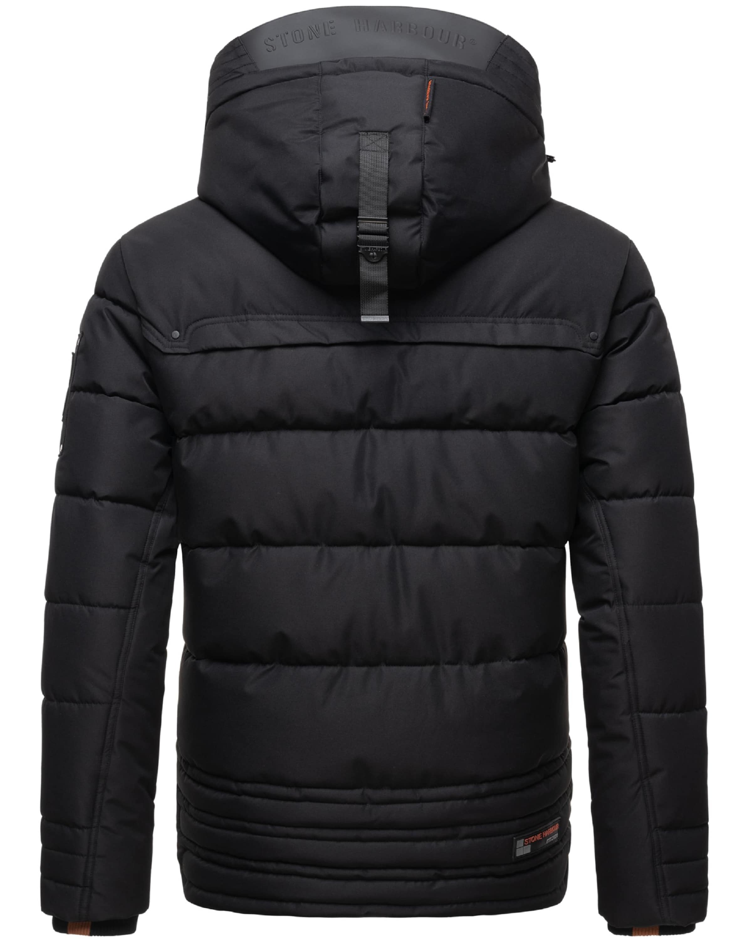 STONE HARBOUR Winter jacket 'Witaas' in Black