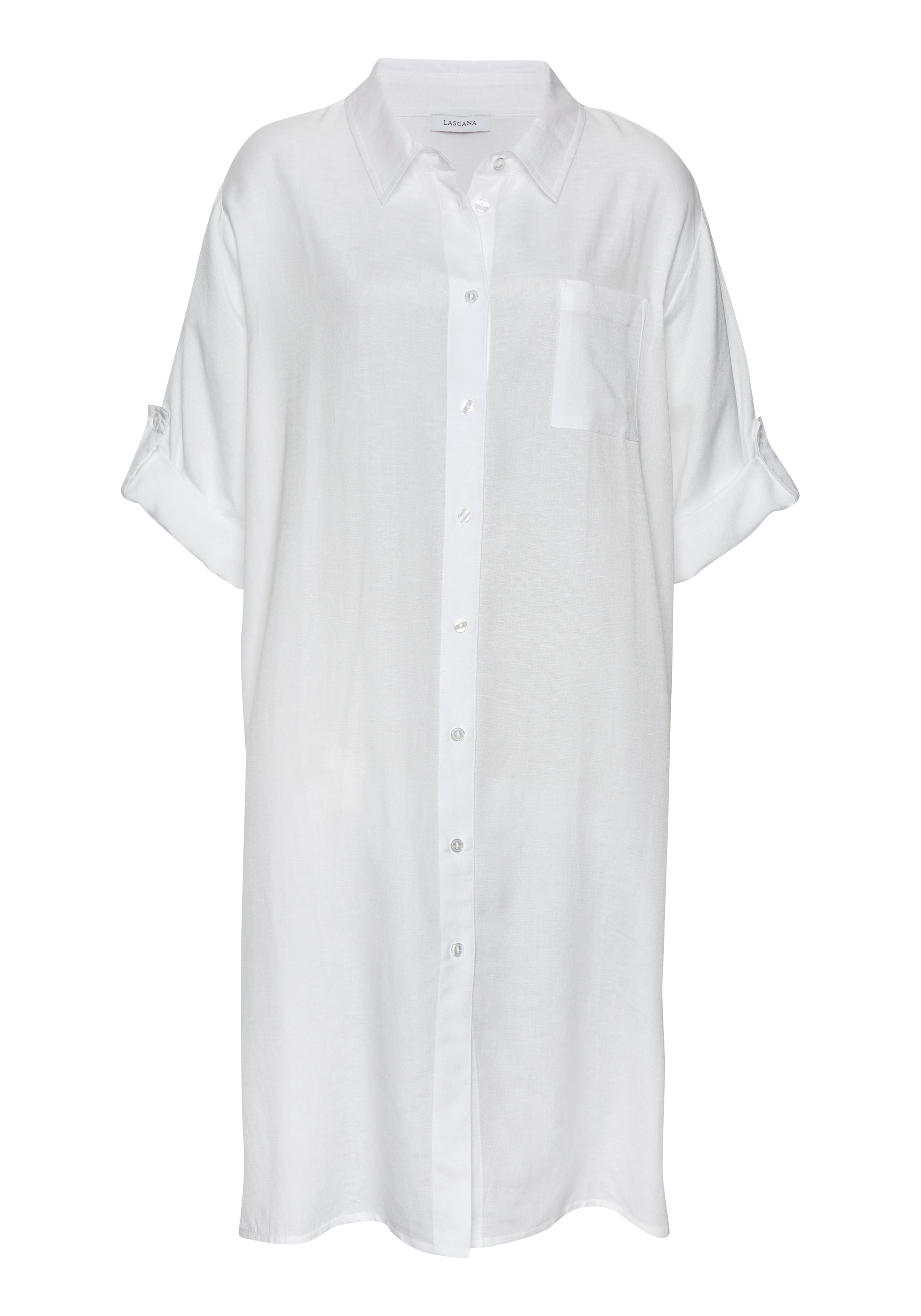 Witte blousejurken voor dames online op ABOUT YOU