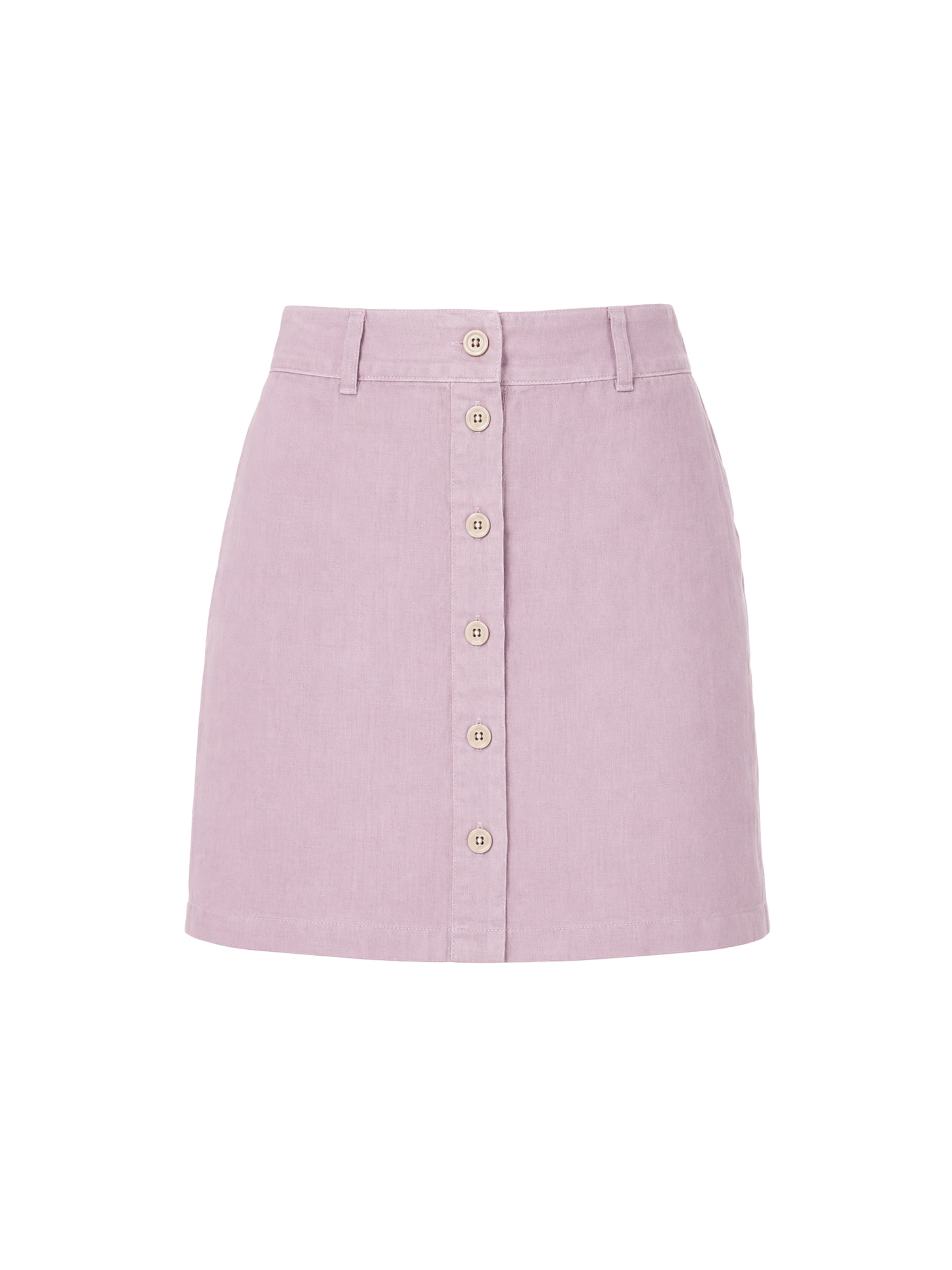 Haris Cotton Rok in Roze: voorkant
