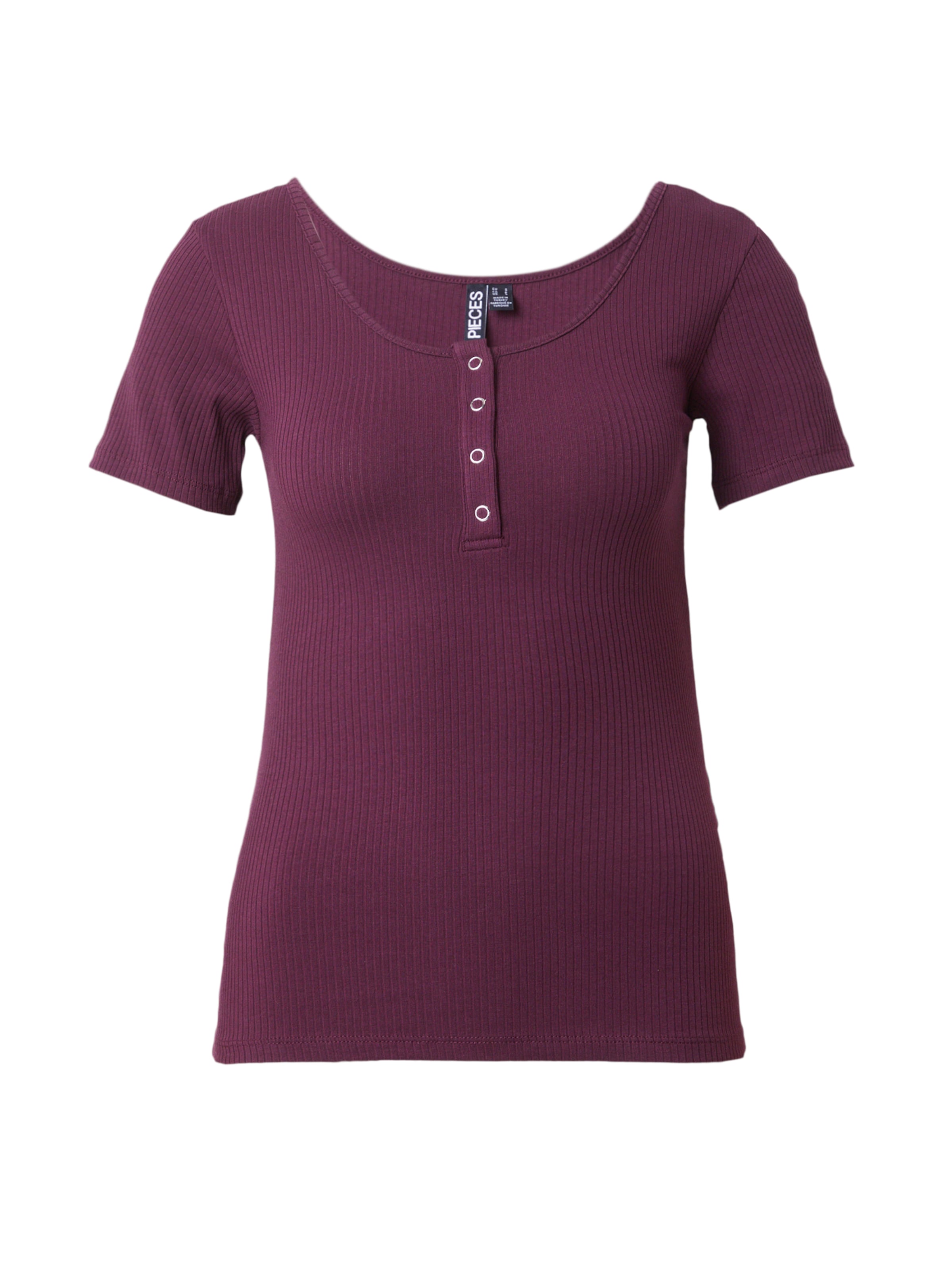 PIECES Tričko 'PCKITTE' – fialová: přední strana
