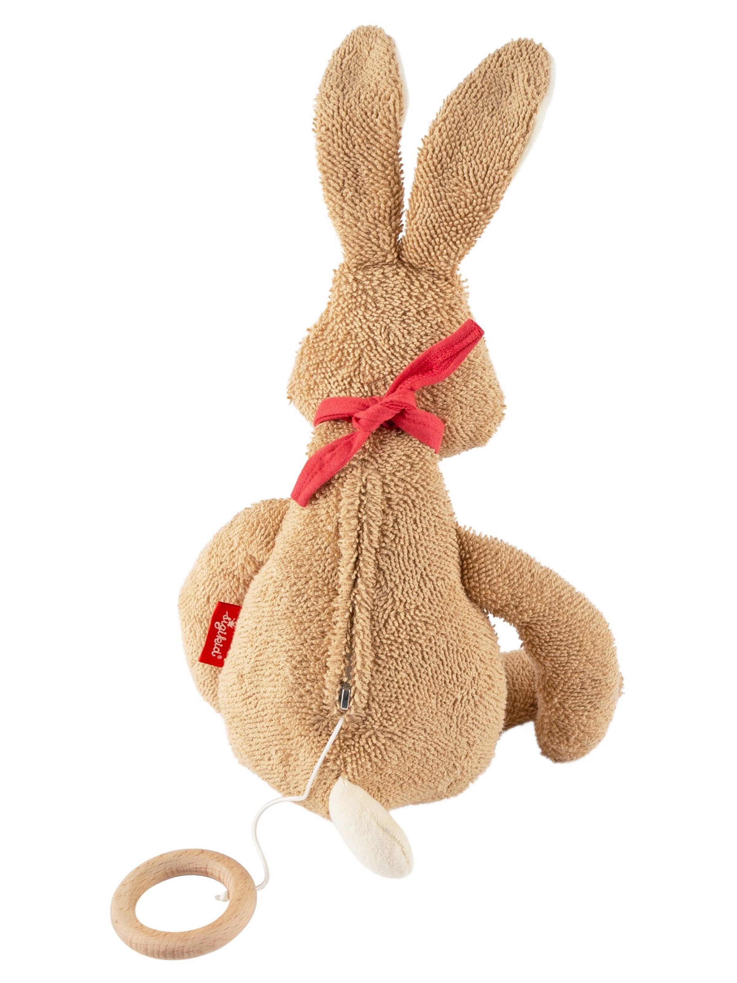 SIGIKID Stuffed animals 'Spieluhr Hase braun Mamilodie' in Brown