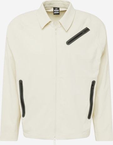 Veste de sport 'Unstoppable Vent' UNDER ARMOUR en beige : devant