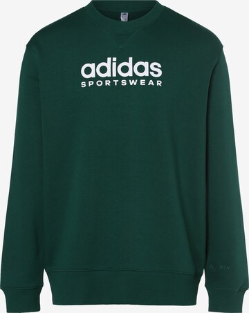 ADIDAS SPORTSWEAR Athletic Sweatshirt 'All Szn' in Green: front