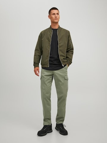 JACK & JONES - regular Pantalón cargo 'OLLIE BOWIE' en verde