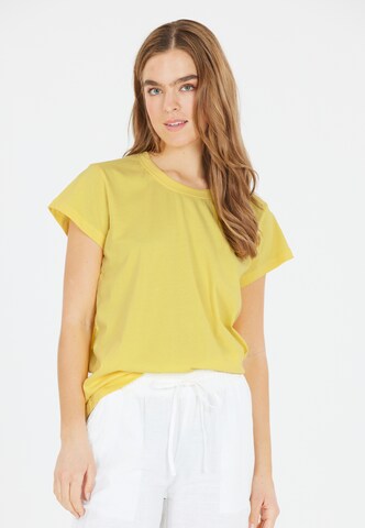Cruz Performance shirt 'Highmore' in Yellow: front
