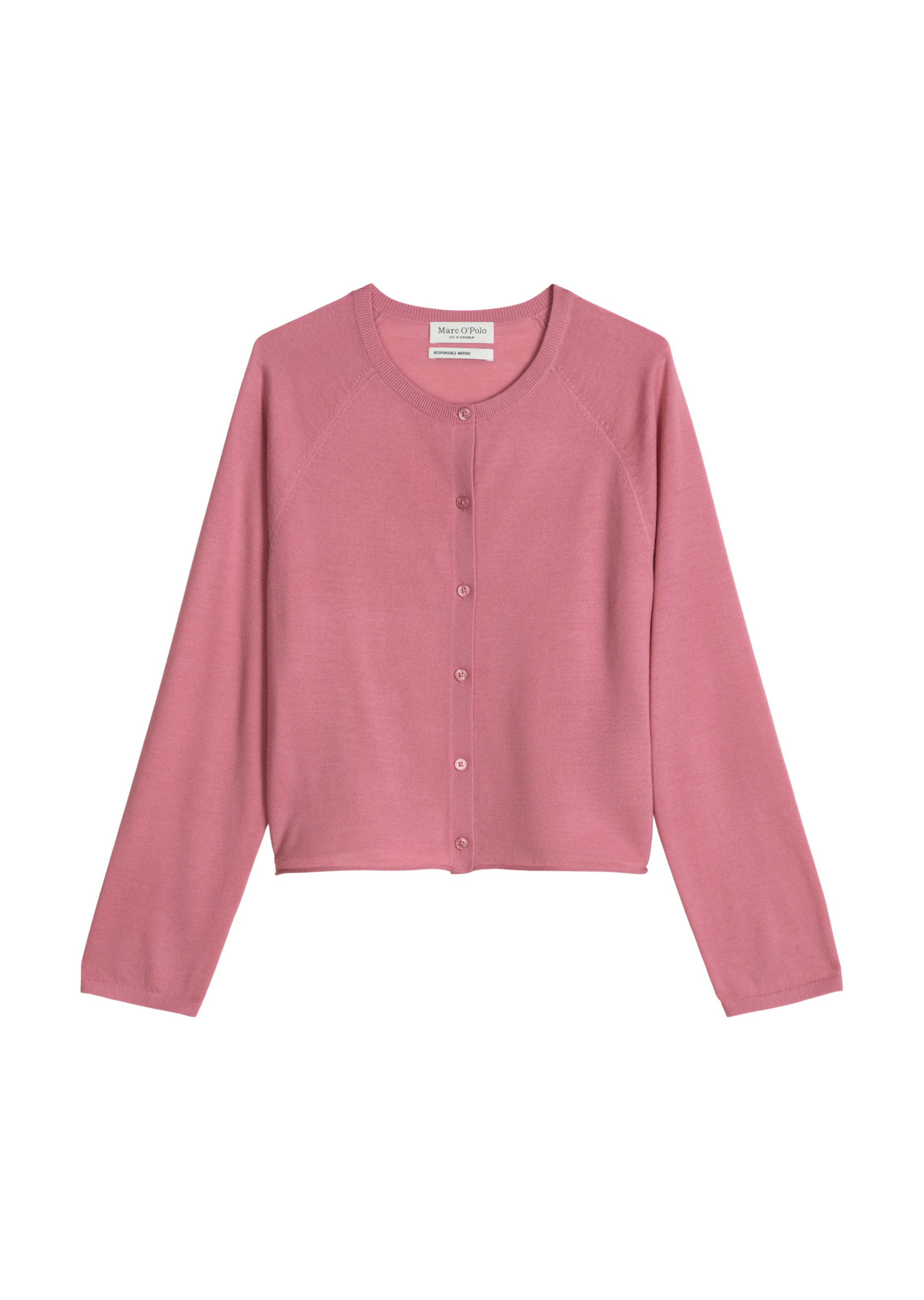 Marc O'Polo Knit cardigan in Pink: front