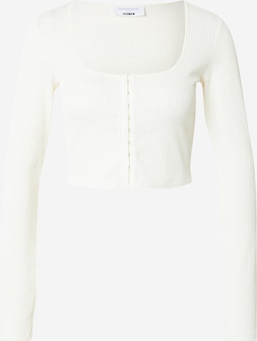 florence by mills exclusive for ABOUT YOU Paita 'Star Anise' värissä beige: etupuoli