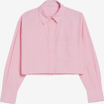 Camicia da donna di Bershka in rosa: frontale