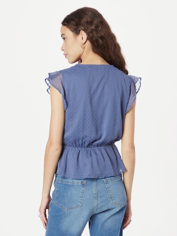 ABOUT YOU Bluse 'Ludmilla' (GRS) in Blau