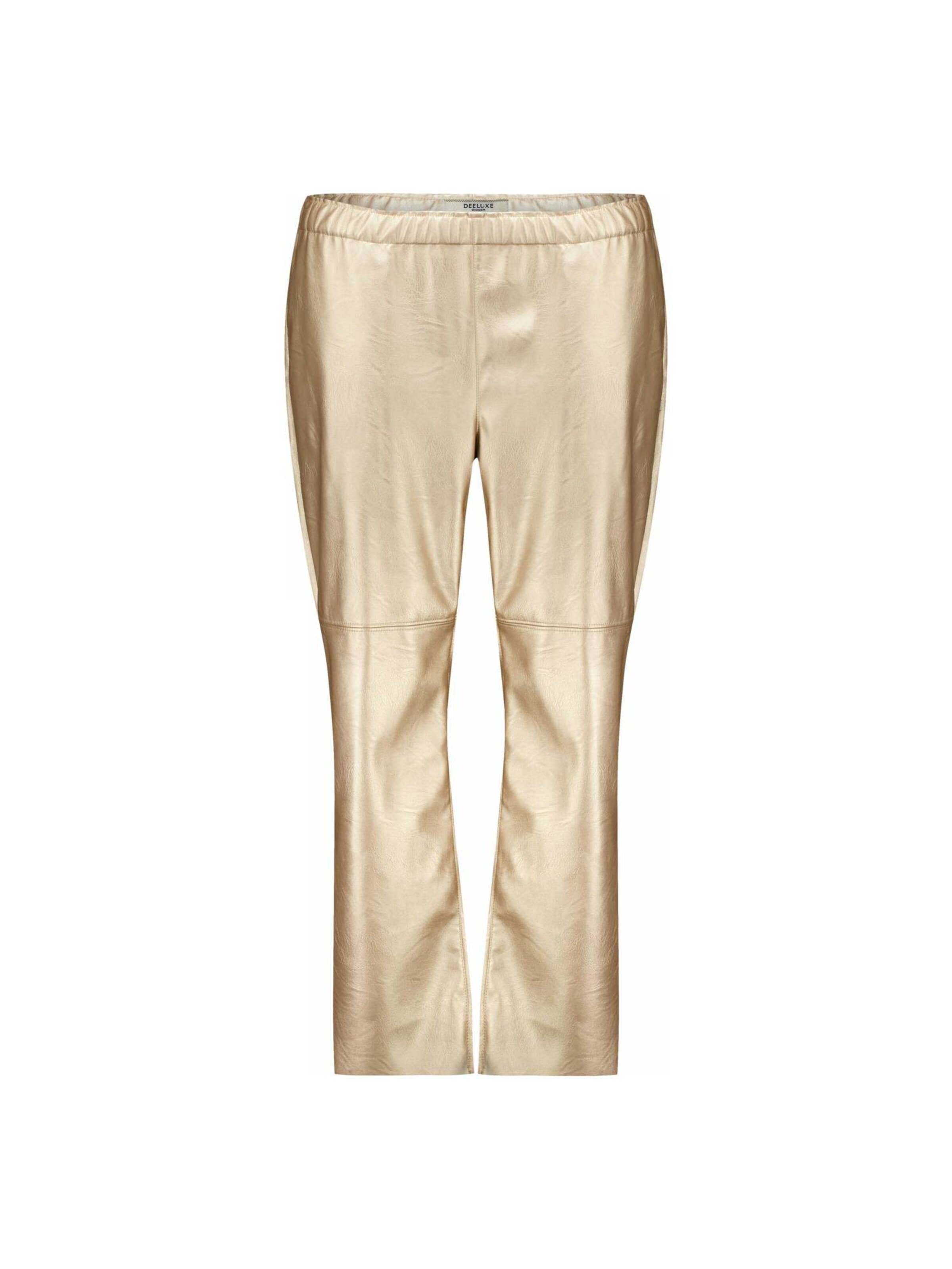 Regular Pantalon Deeluxe en or : devant