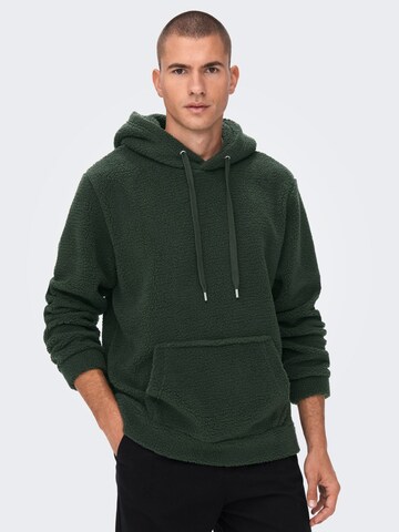 Only & Sons Sweatshirt in Green