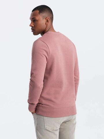 Ombre Sweatshirt 'OM-SSBN-0159' in Roze