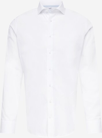 SEIDENSTICKER Slim fit Business Shirt in White: front