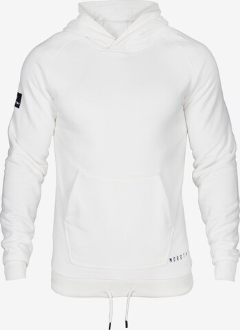 MOROTAI Athletic Sweatshirt 'Kimo' in White: front