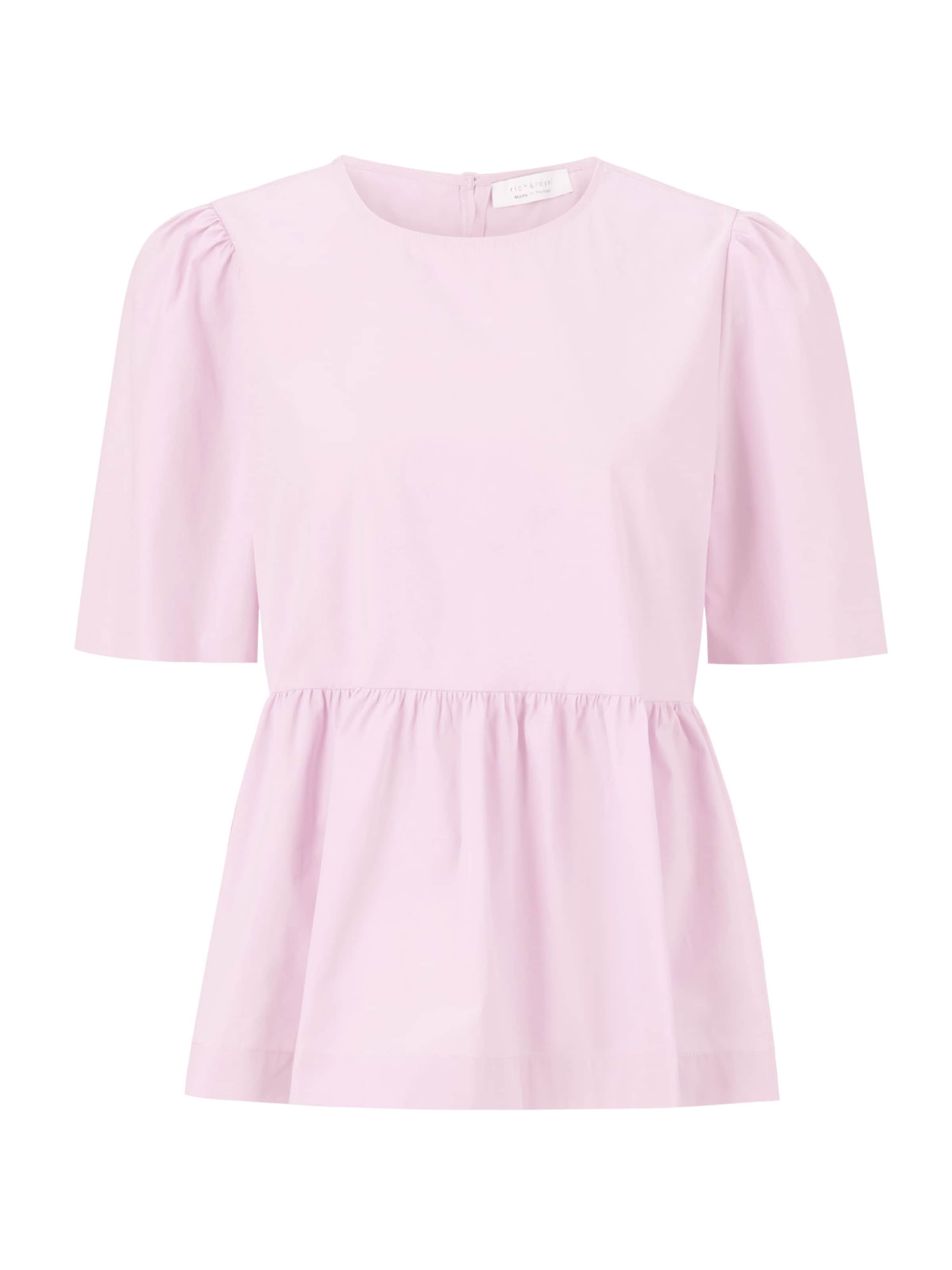 rozā Rich & Royal Blūze: no priekšpuses