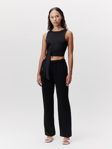 LeGer by Lena Gercke - regular Pantalón 'Aylin' en negro: frente