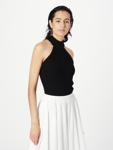 GUESS Knitted Top 'Shayana' in Black: front