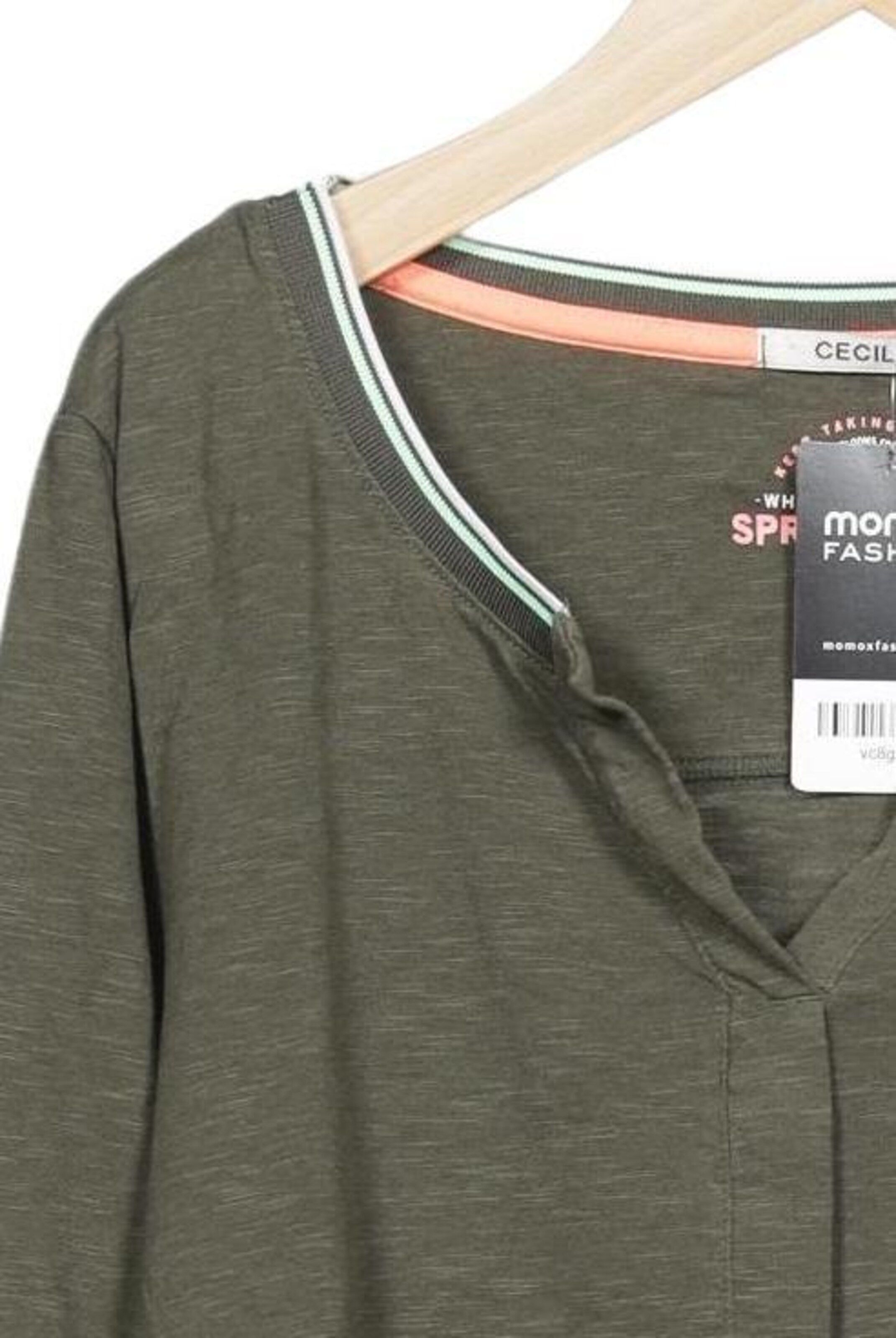 CECIL Top & Shirt in L in Green