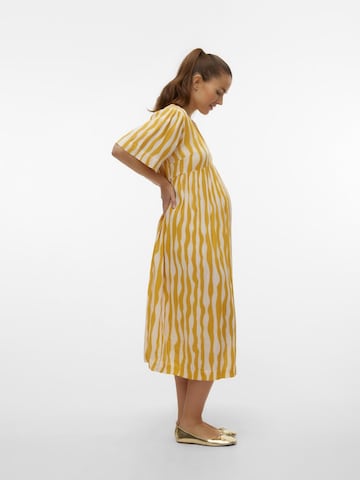 MAMALICIOUS Dress 'POLLY' in Yellow