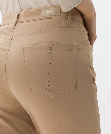 BRAX Slimfit Hose 'Mary' in Braun