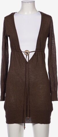 Expresso Dress in S in Brown: front