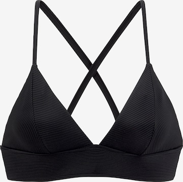 VENICE BEACH Bikinitop in Schwarz: Vorderseite