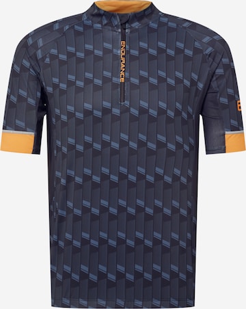 ENDURANCE - Camisa funcionais 'Jens' em azul: frente