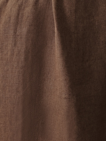 Calli - Vestido camisero 'DOM' en marrón