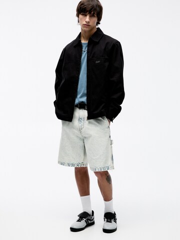 Pull&Bear Between-Season Jacket in Black