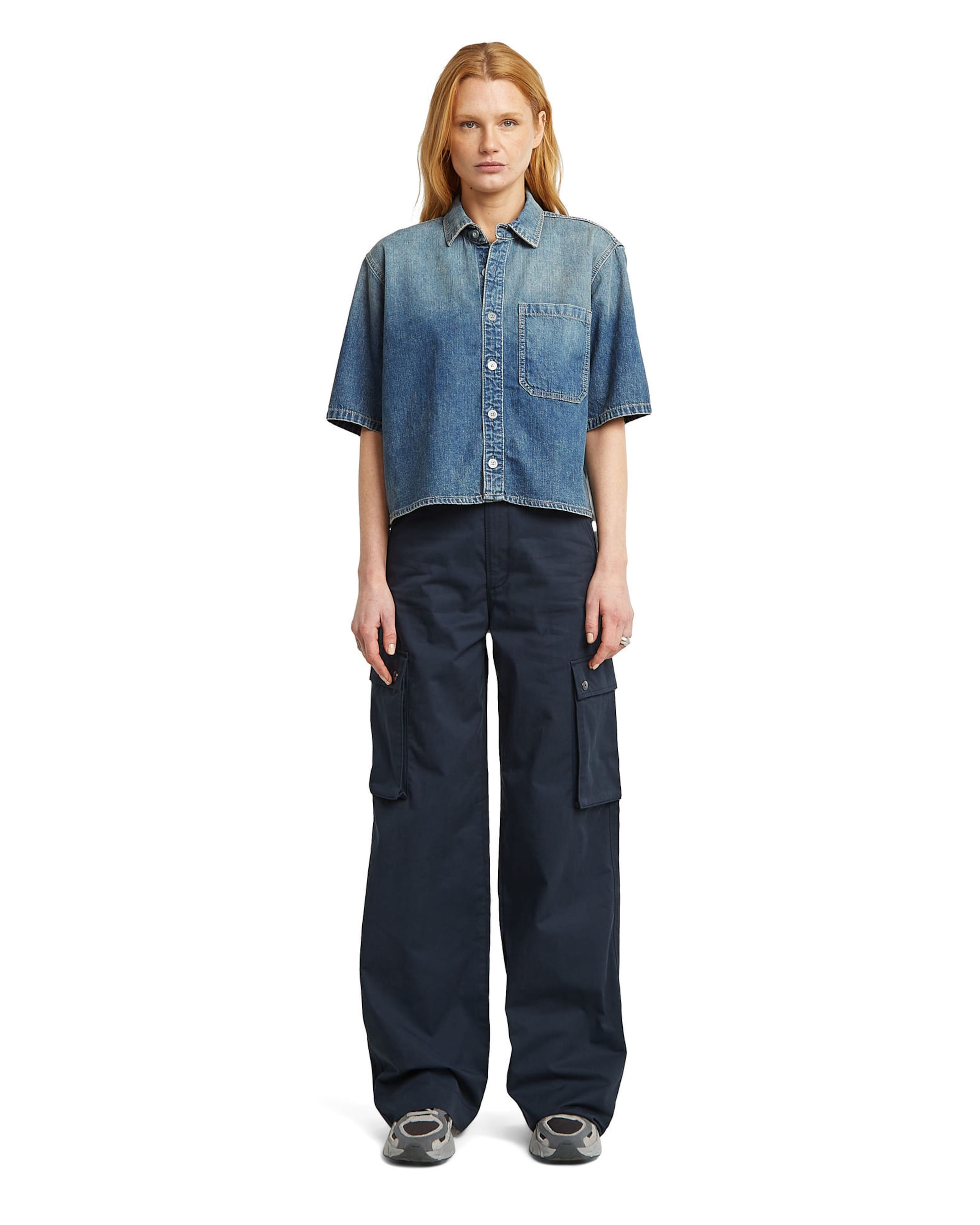 G-STAR Regular Cargo trousers in Blue