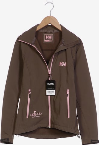 HELLY HANSEN Sweatshirt & Zip-Up Hoodie in XS in Brown: front