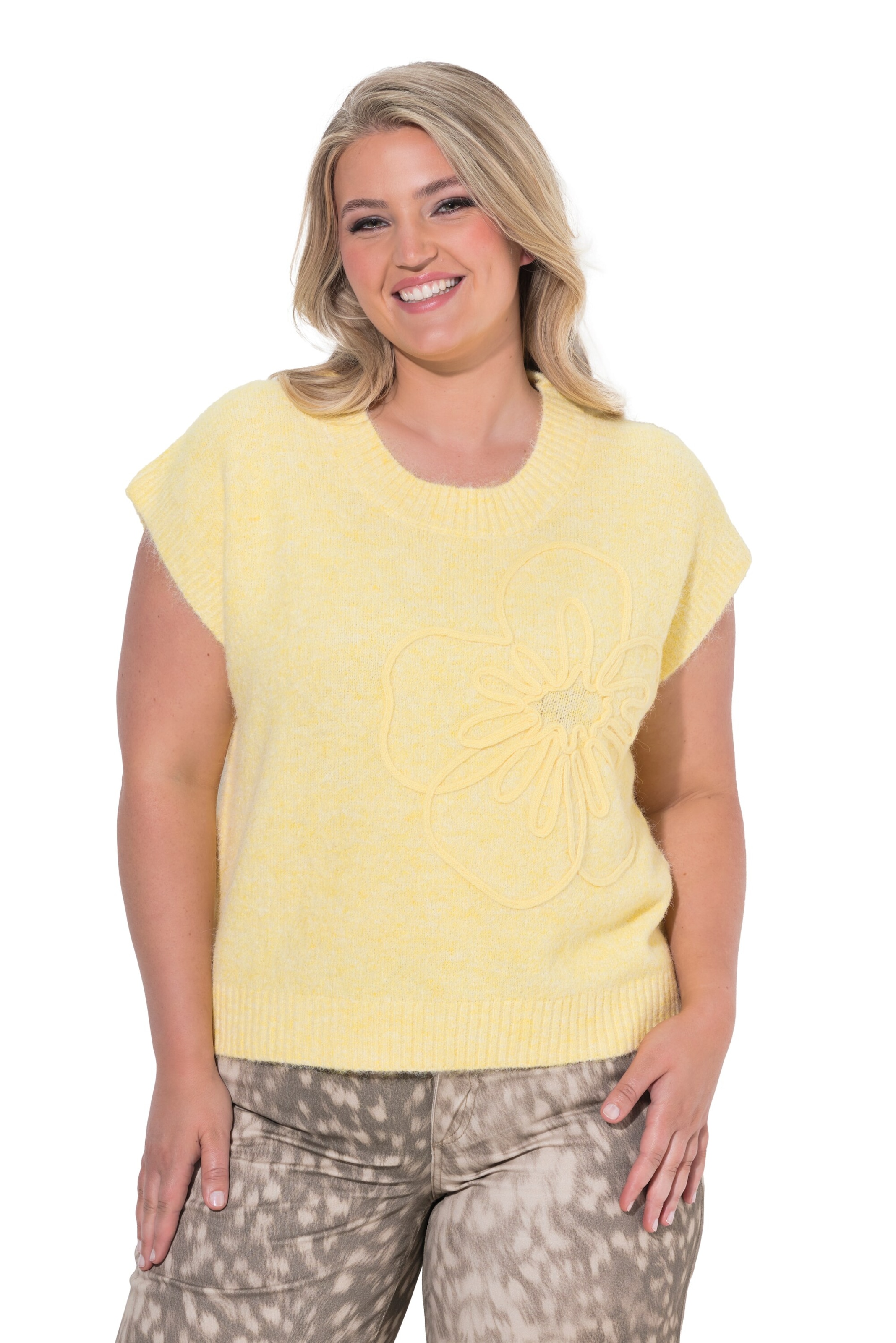 MIAMODA Pullover in Gelb: Vorderseite