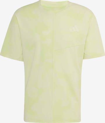 T-Shirt fonctionnel ADIDAS TERREX en jaune : devant