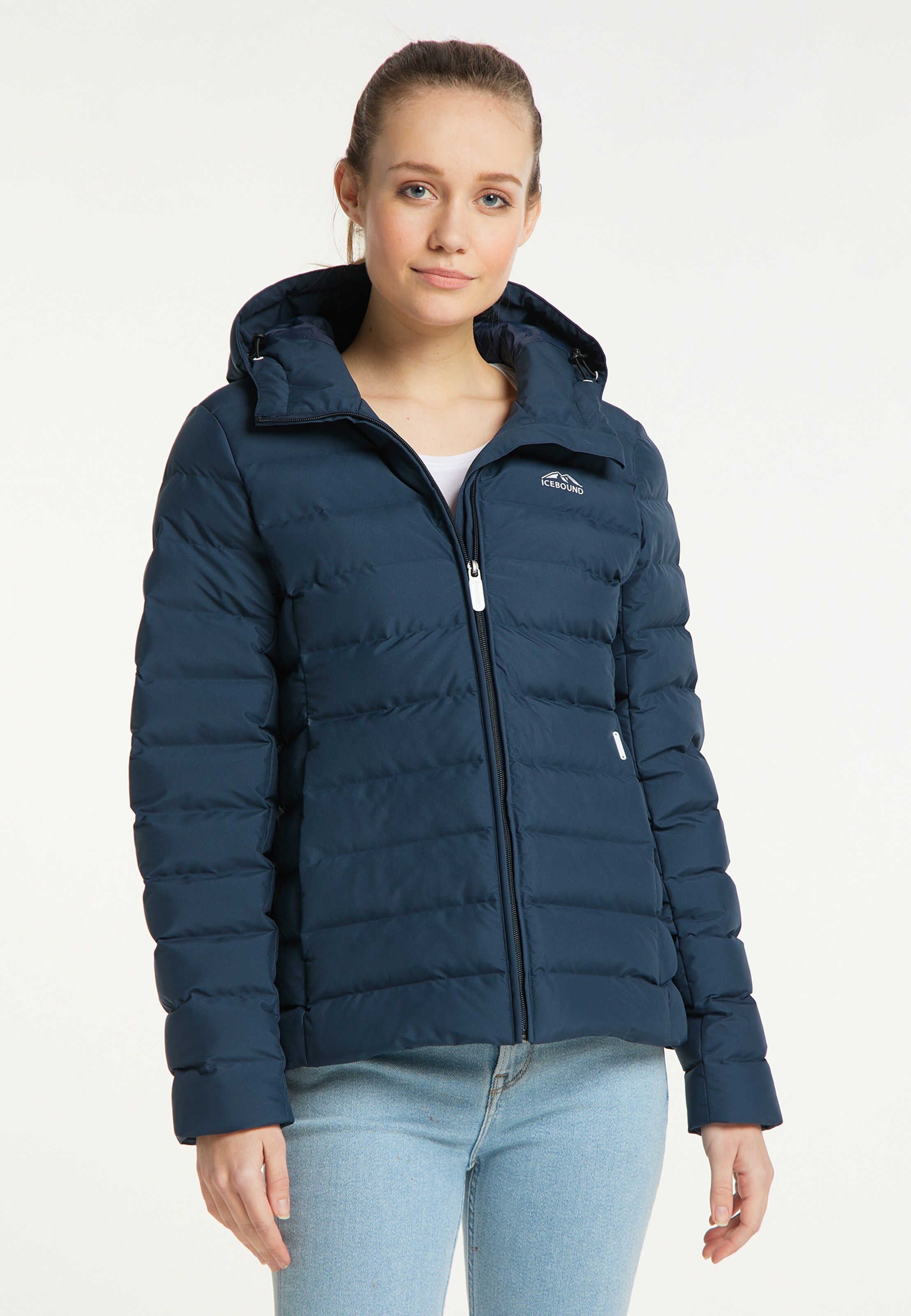 ICEBOUND Winter Jacket in Dark Blue 