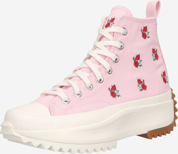 CONVERSE Sneaker high i pink: forside