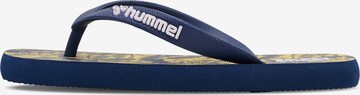 Claquettes / Tongs Hummel en bleu : devant