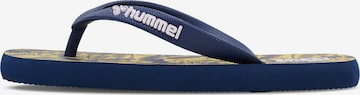 Hummel Badeschuh in Blau: predná strana
