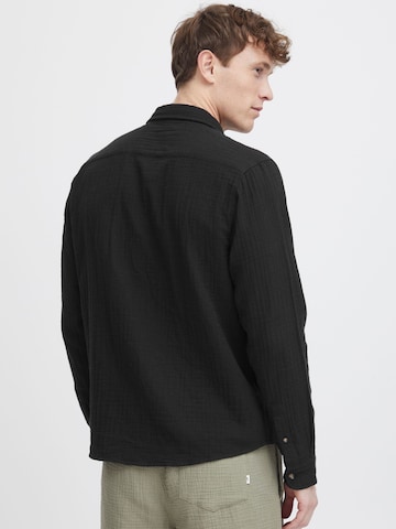 !Solid Regular fit Overhemd 'Lain' in Zwart