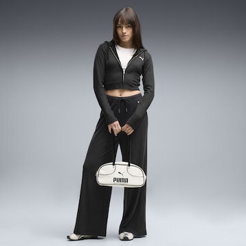 PUMA Sportstrickjacke in Schwarz
